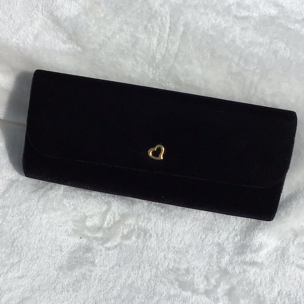 Victoria’s Secret Vintage Black Velvet Clutch